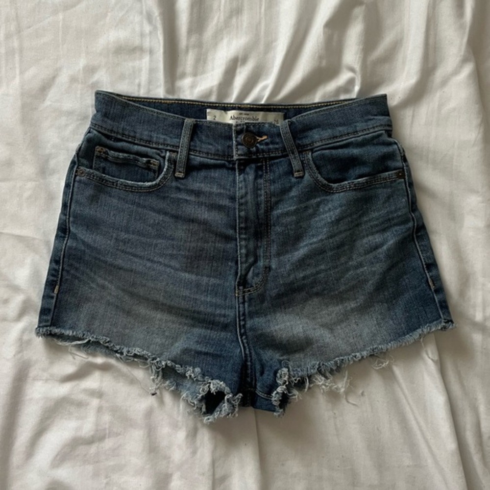 Abercrombie & Fitch Highrise Denim Short